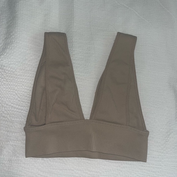 Brown garage crop top/bralette - Picture 2 of 3